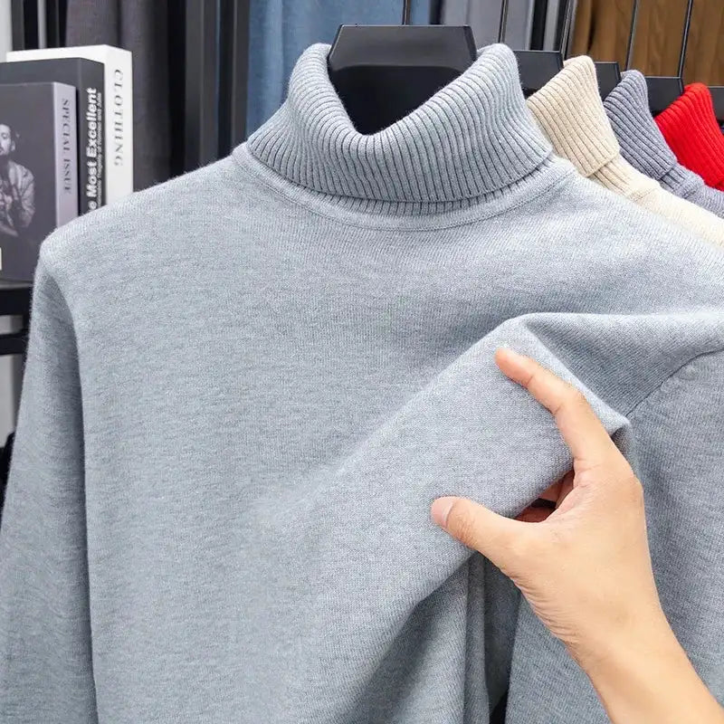 Men's Slim Fit Turtleneck Sweater