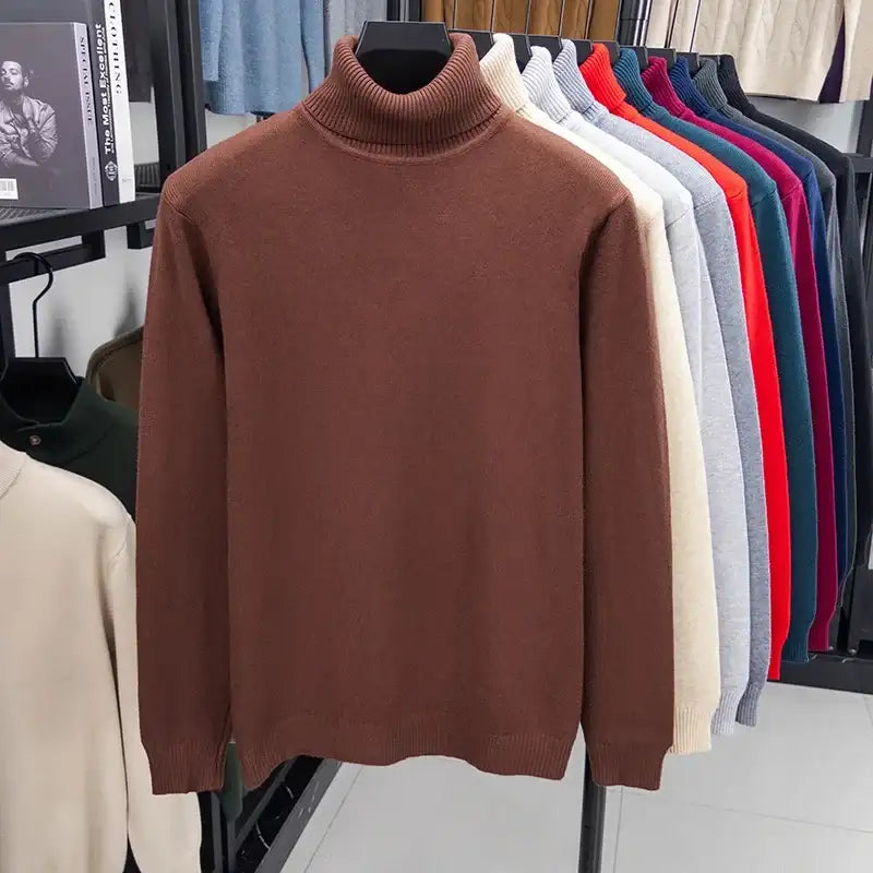 Men's Slim Fit Turtleneck Sweater