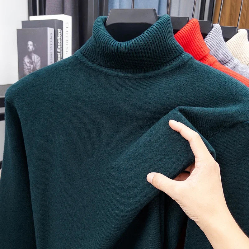 Men's Slim Fit Turtleneck Sweater
