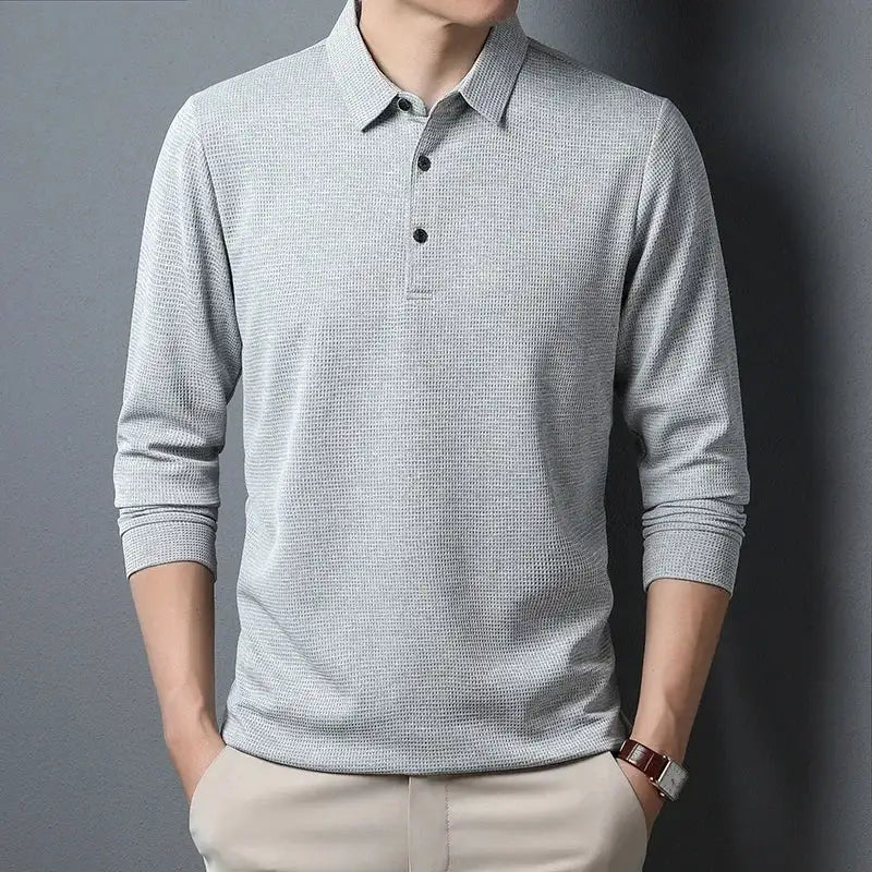 Men's Long Sleeve Polo Shirt