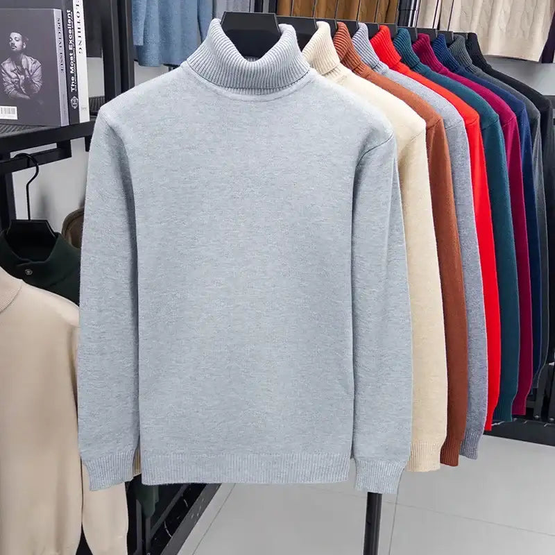 Men's Slim Fit Turtleneck Sweater