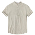 Shirt Henley Brisa Cotton & Linen:  BUY 1 GET 2!