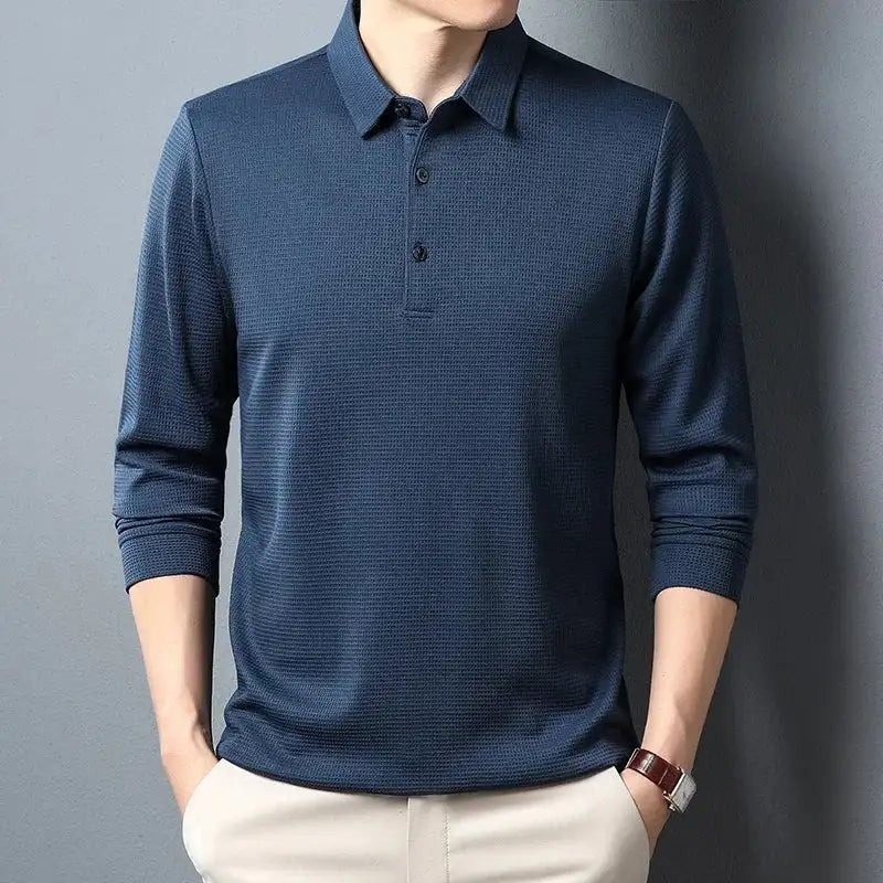 Men's Long Sleeve Polo Shirt