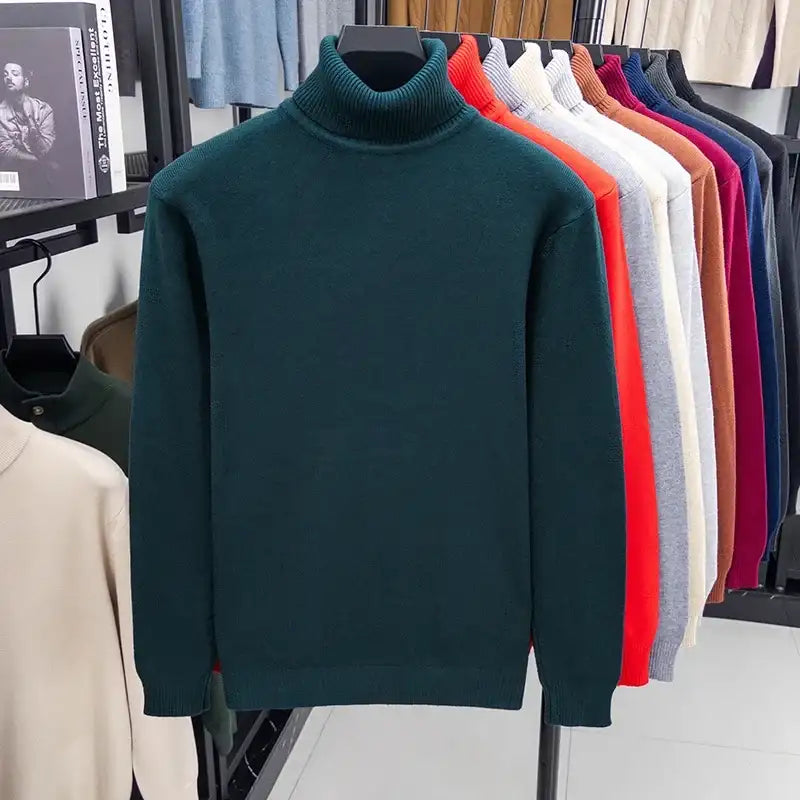 Men's Slim Fit Turtleneck Sweater