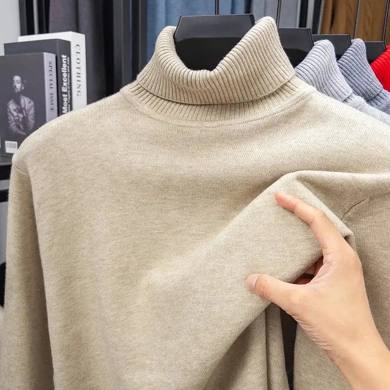 Men's Slim Fit Turtleneck Sweater