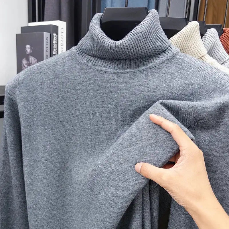 Men's Slim Fit Turtleneck Sweater