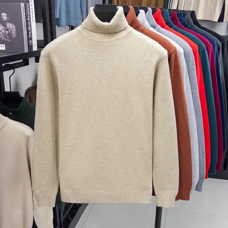 Men's Slim Fit Turtleneck Sweater