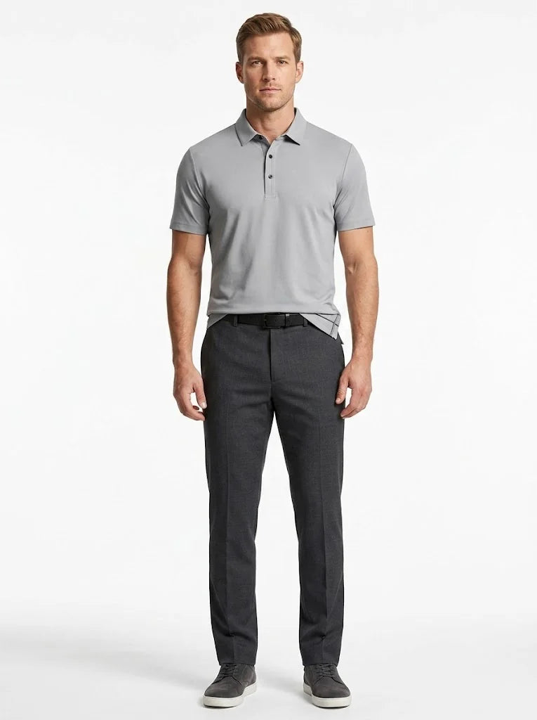 Men's Ice Silk Quick-Dry Polo Shirt